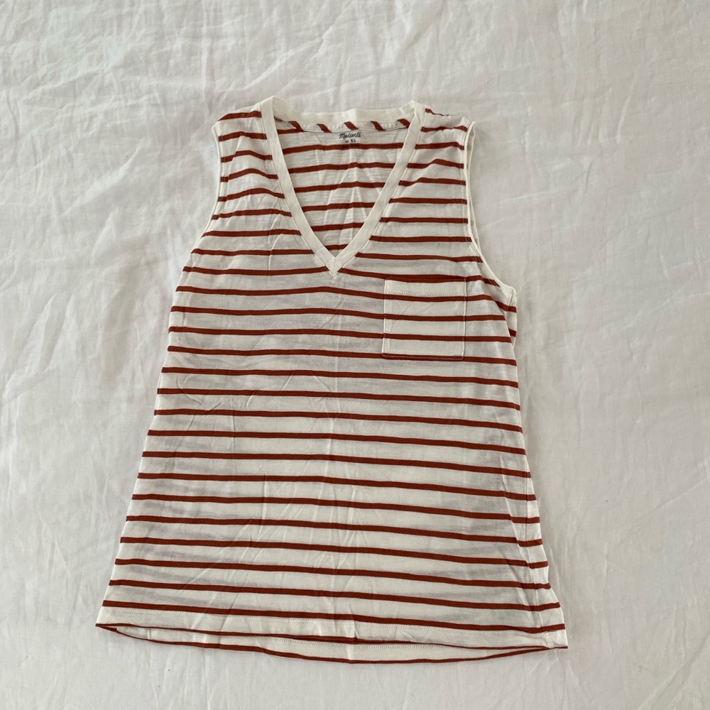Striped Madewell tank